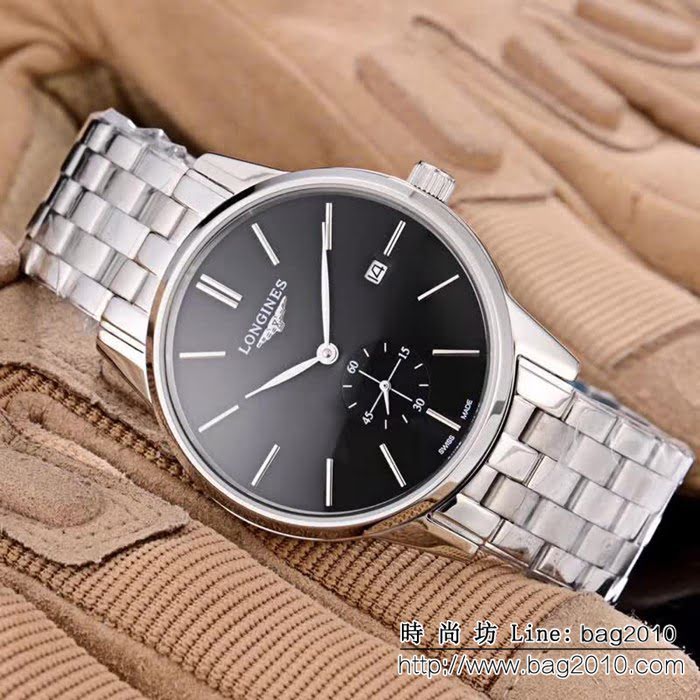 LONGINES浪琴 經典兩針半 精品男士腕表 WSS0865